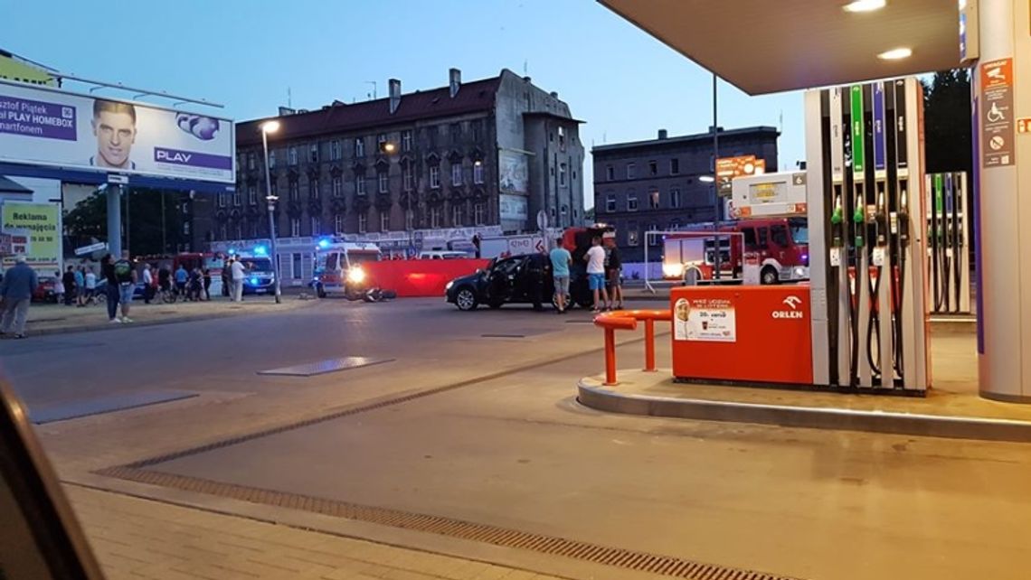 Groźny wypadek na ul. Katowickiej