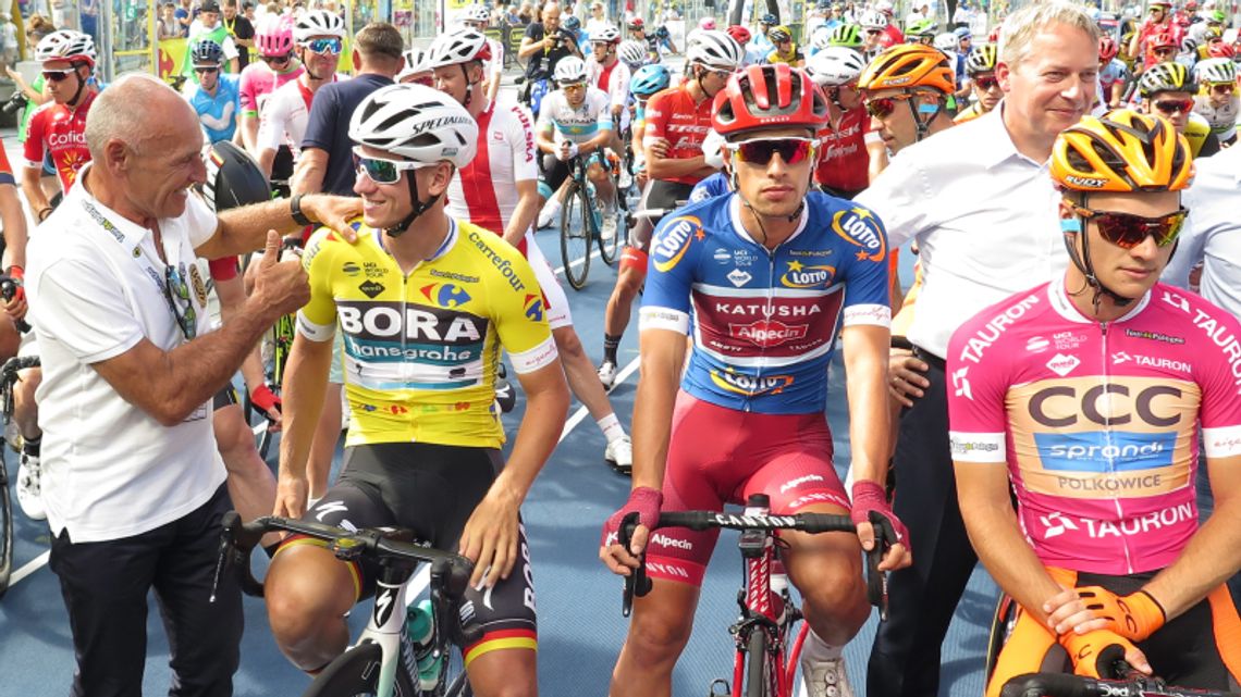 Historyczny start kolarzy ze Śląskiego [ZDJĘCIA]