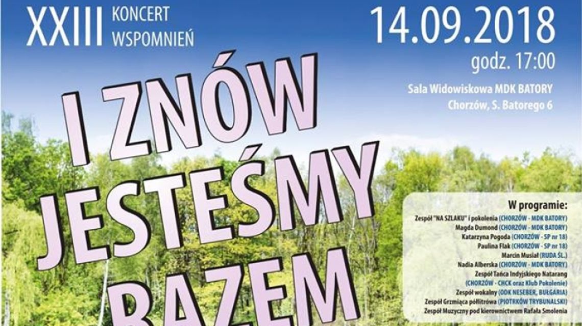 "I znów jesteśmy razem"... "I znów jesteśmy razem"...