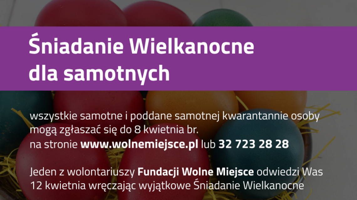 Inna forma Śniadania Wielkanocnego dla samotnych
