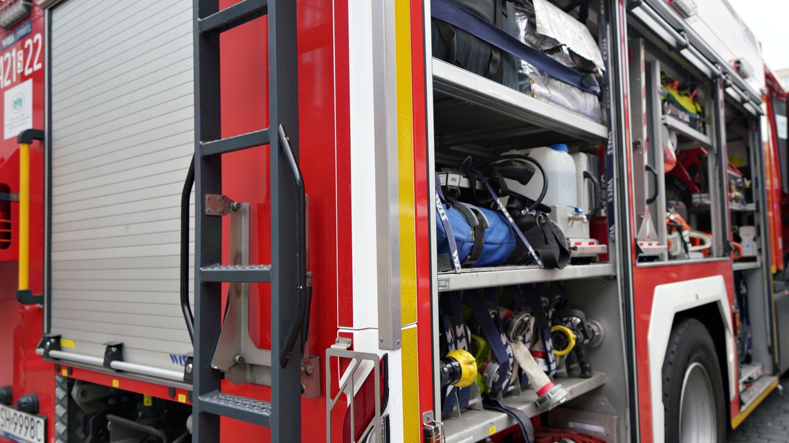 Interwencja strażaków w centrum Chorzowa. Winowajcą okazał się kominek