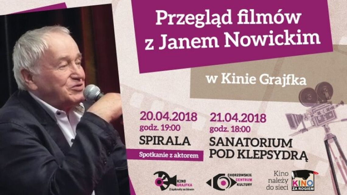 Jan Nowicki zawita do Grajfki