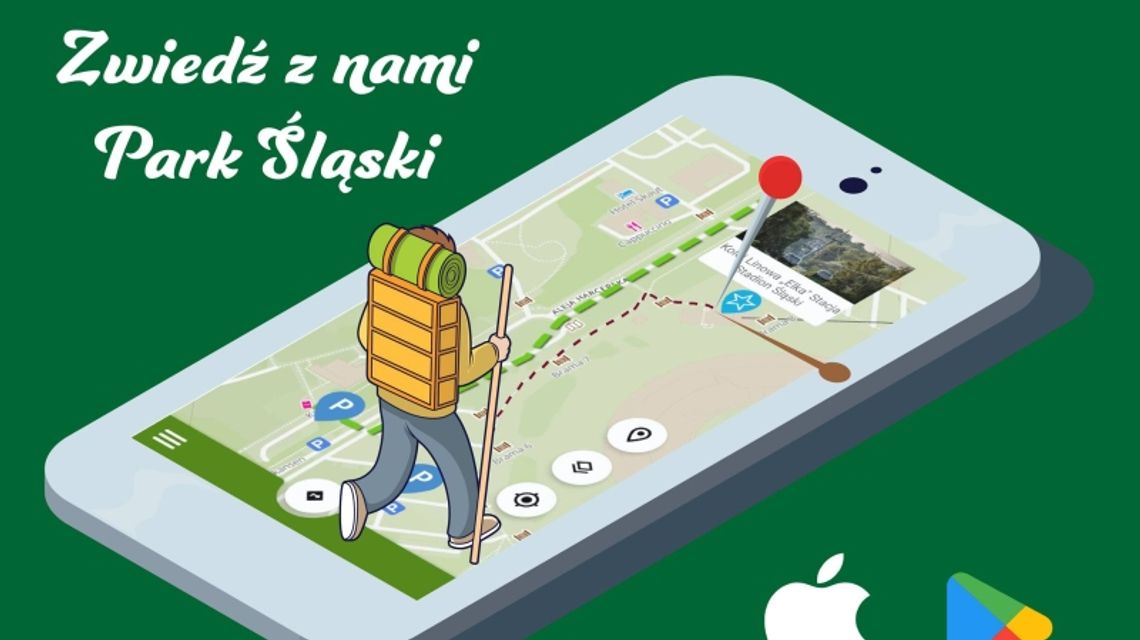 Jest już dostępna aplikacja "Park Śląski" na urządzenia mobilne