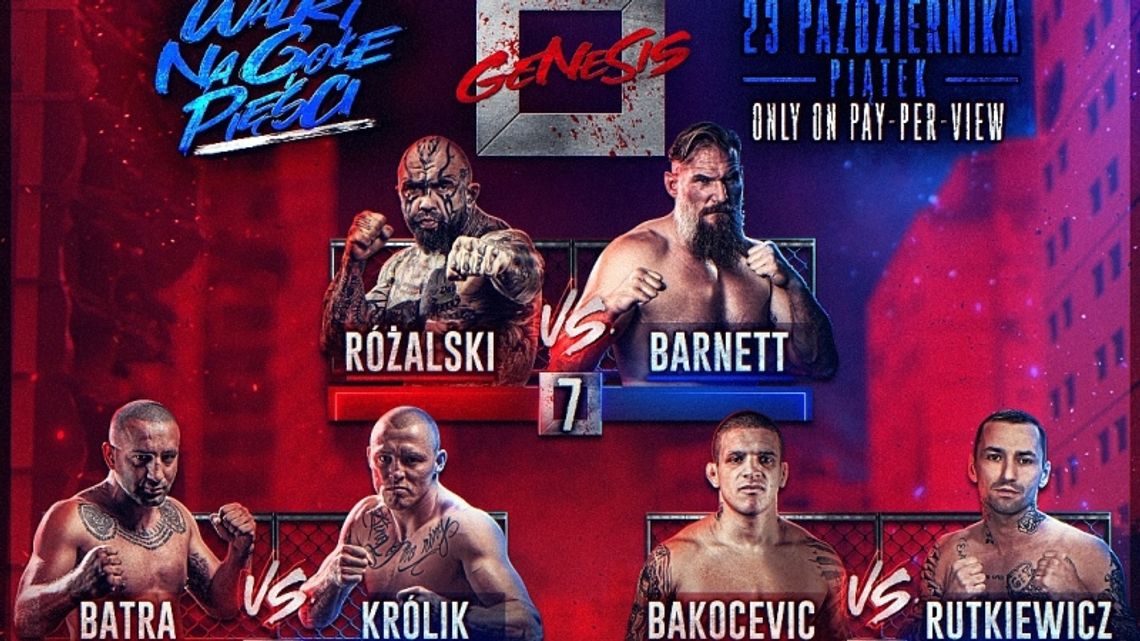 Już dziś gala Genesis. W karcie walk Michał "Matrix" Królik!