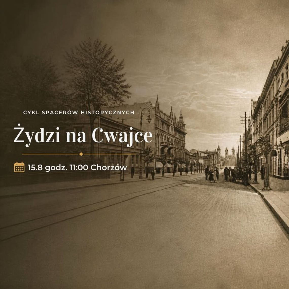 Już niebawem w naszym mieście odbędzie się wyjątkowy spacer po Cwajce śladem górnoślaskich Żydów! Już niebawem w naszym mieście odbędzie się wyjątkowy spacer po Cwajce śladem górnoślaskich Żydów!