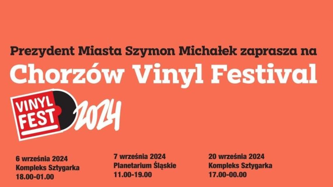 Już po raz siódmy w Chorzowie odbędzie się Vinyl Festival! [PROGRAM]