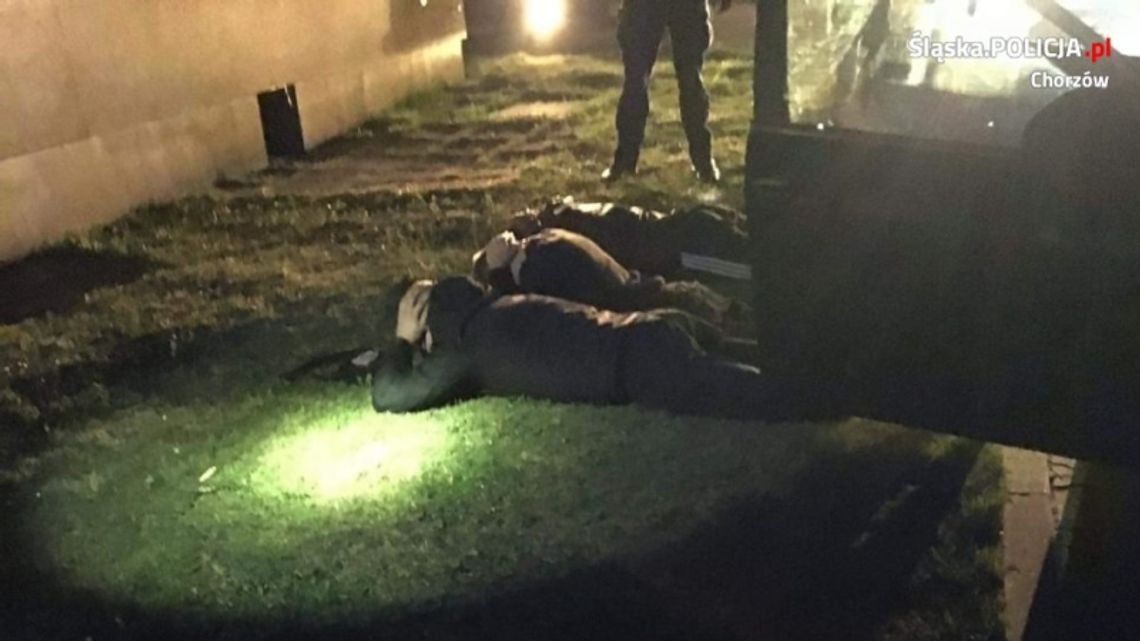 Katowiccy pseudokibice zatrzymani w Chorzowie