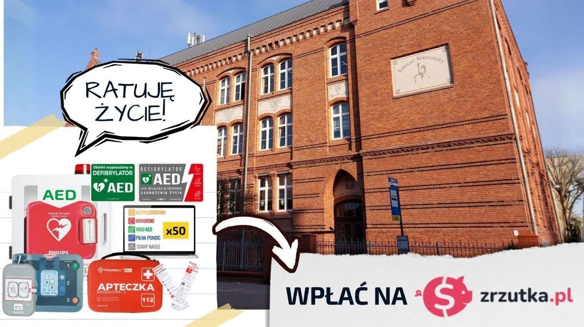 Kolejna chorzowska placówka zbiera środki na zakup defibrylatora. "To inwestycja w bezpieczeństwo nas wszystkich"