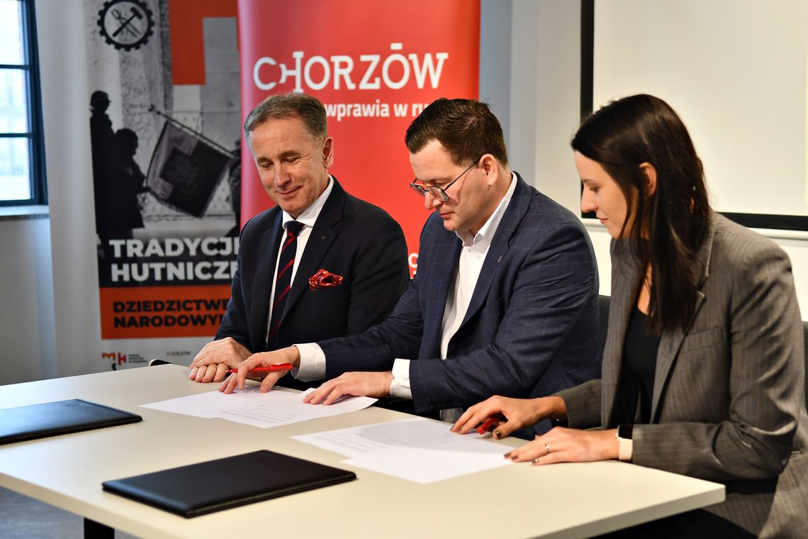 Kolejne porozumienie z KSSE podpisane! "Zmiany, które będą zachodzić w Chorzowie, są dzisiaj wyzwaniem, ale za 10 lat staną się nową rzeczywistością"