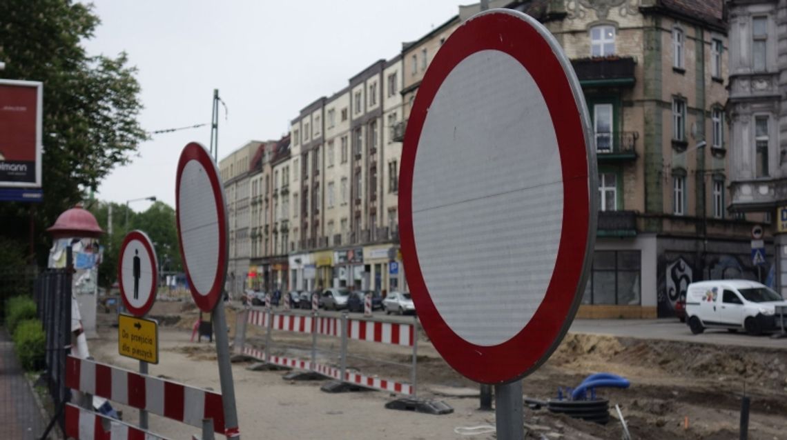 Kolejny etap przebudowy torowiska w ciągu ul. 3 Maja