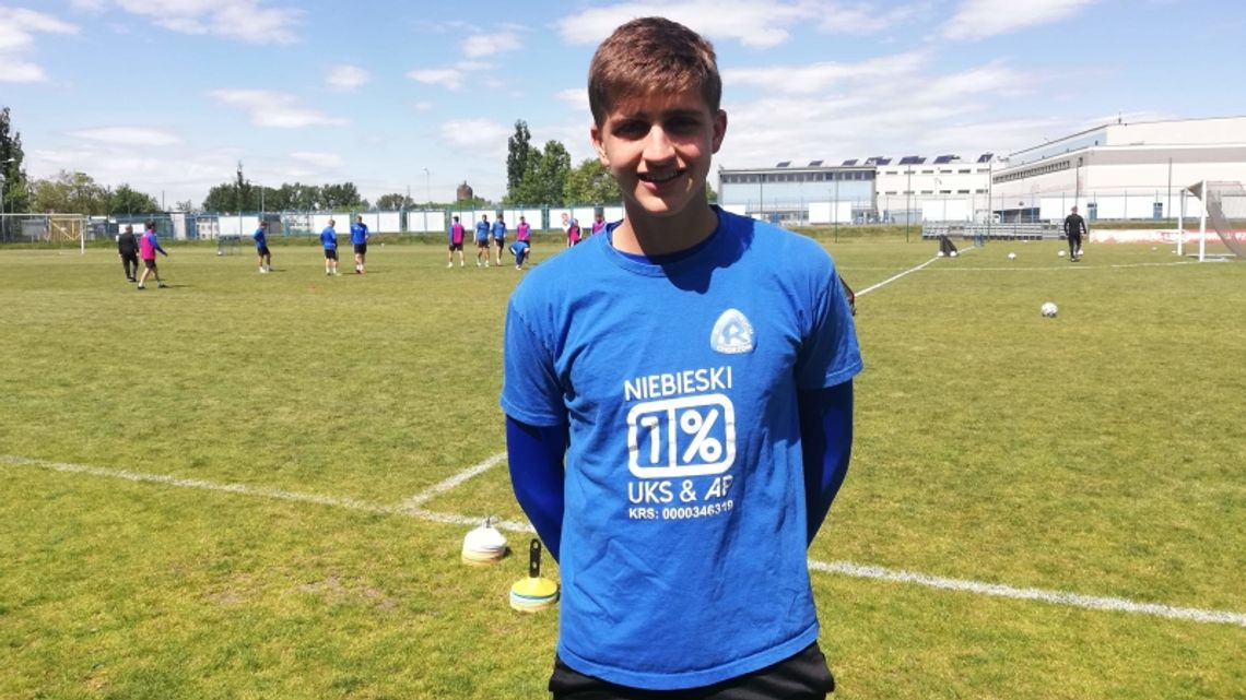 Kolejny zawodnik akademii trenuje z pierwszą drużyną Ruchu