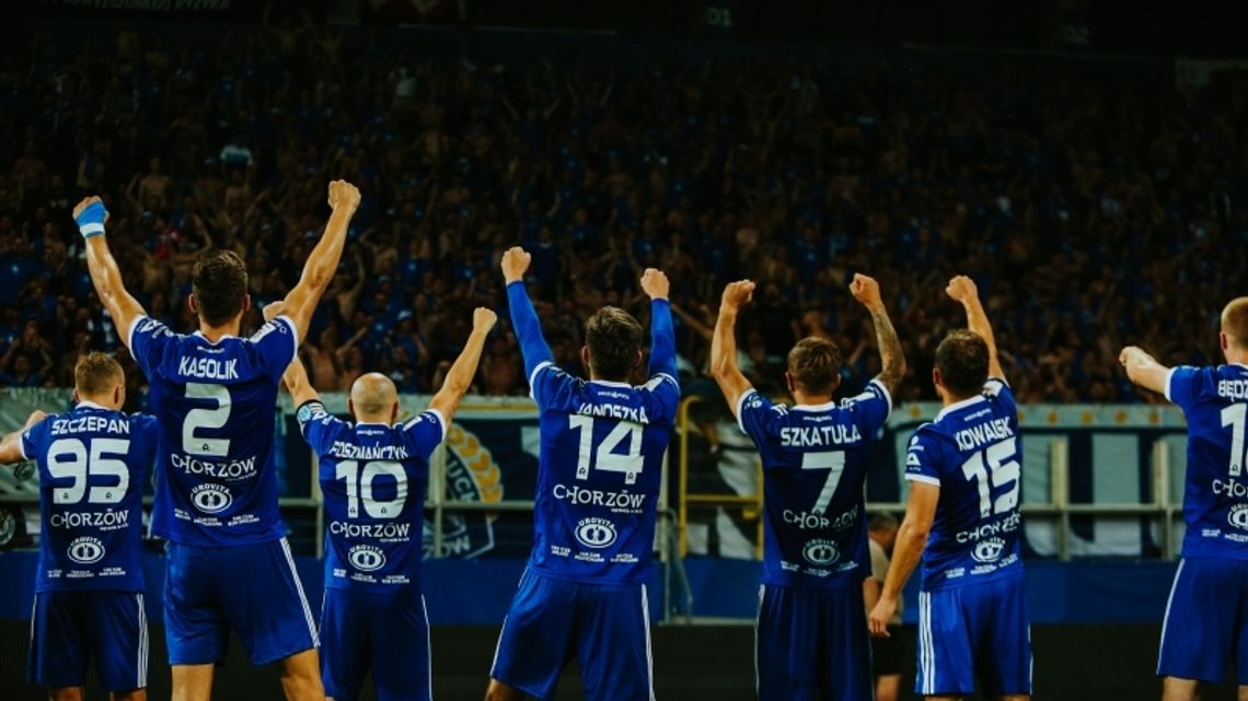 Komplet punktów zabrany do Chorzowa. Świetna postawa piłkarzy i kibiców