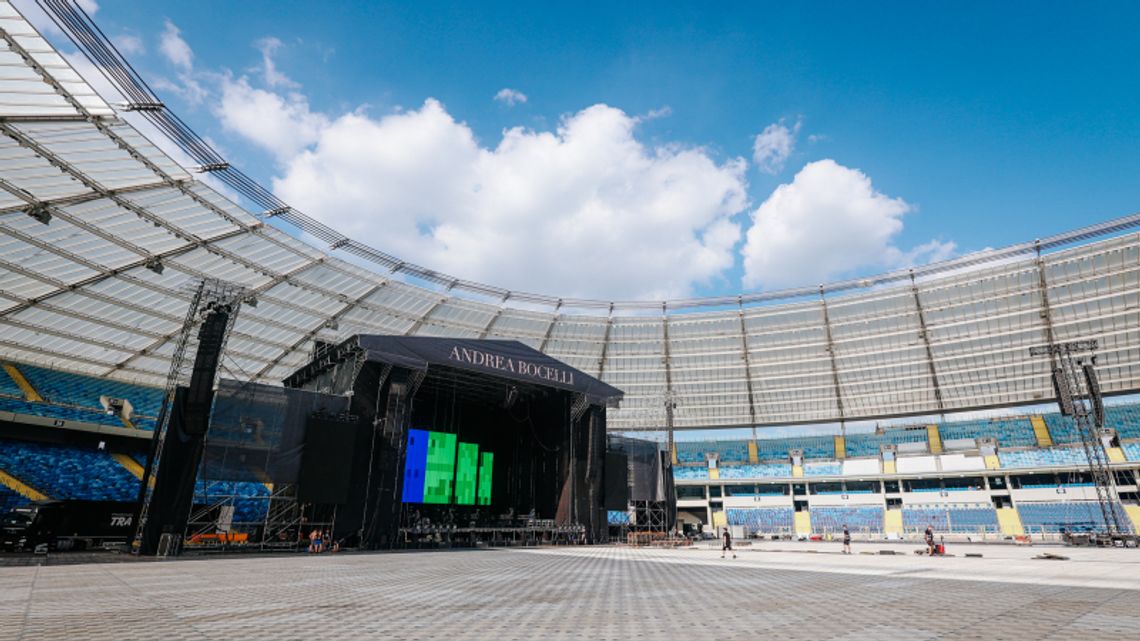 Koncert Andrei Bocellego na Stadionie Śląskim już w tę sobotę. Kierowcy muszą liczyć się z utrudnieniami w ruchu