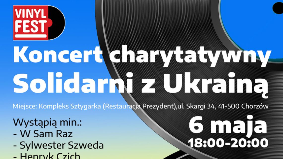 Koncert charytatywny Solidarni z Ukrainą Koncert charytatywny Solidarni z Ukrainą