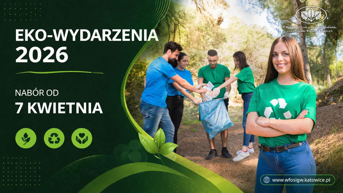 Konkurs "Eko-wydarzenia 2026 II" wystartował. Można już składać wnioski!