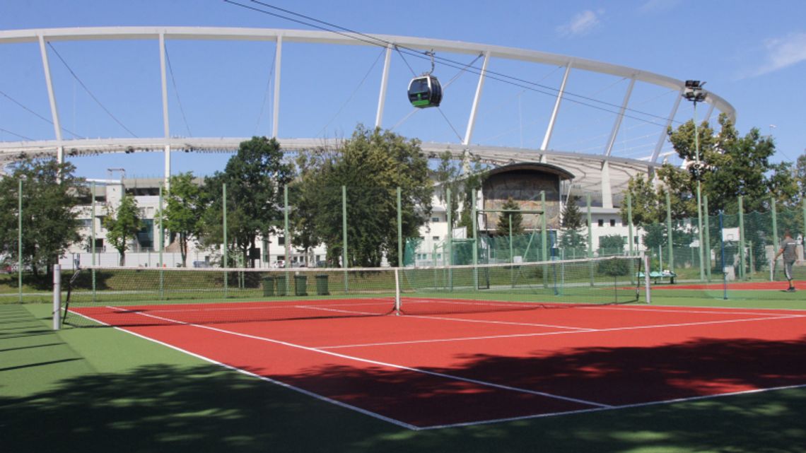 Korty tenisowe Stadionu Śląskiego ponownie otwarte