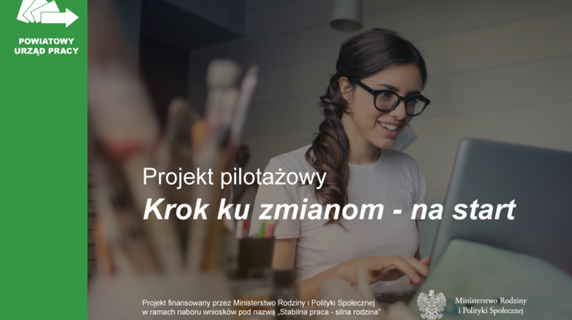 Krok Ku Zmianom - Na Start, pilotażowy program dla osób bezrobotnych do 30-tego r.ż.