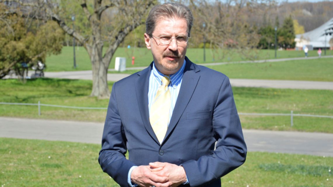 Krzysztof Opałka: Park to przestrzeń do dialogu Krzysztof Opałka: Park to przestrzeń do dialogu