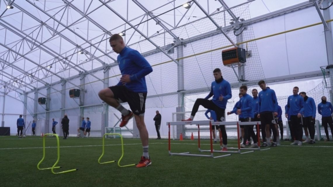 Kulisy testów Niebieskich w kompleskie Football-on