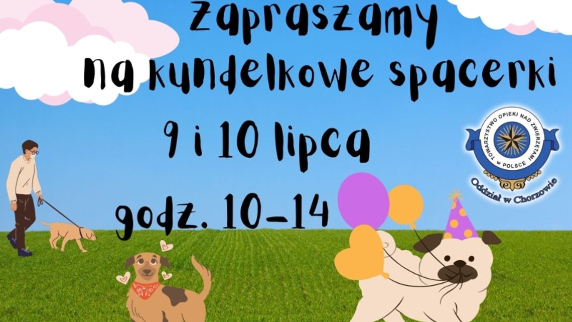 Kundelkowe spacerki już w ten weekend! Kundelkowe spacerki już w ten weekend!