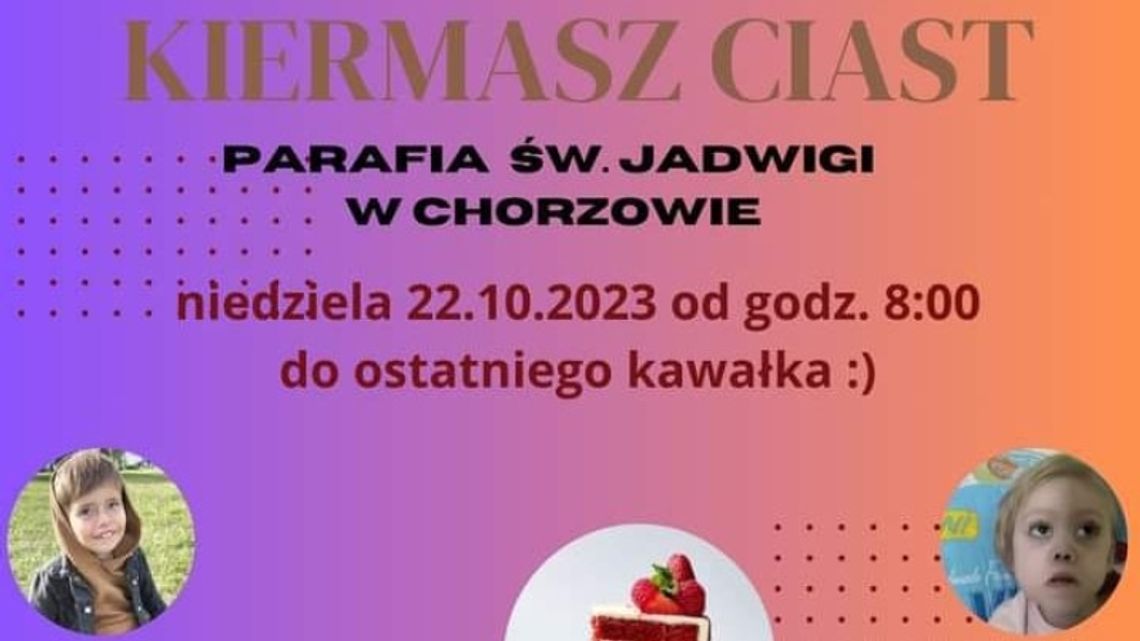 Kup ciasto i wspomóż chorzowskie dzieci!