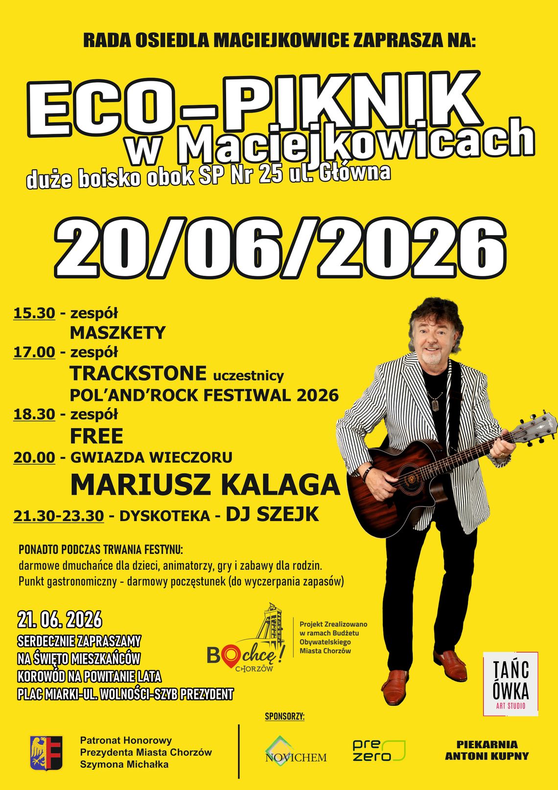 Maciejkowice: nadchodzi Eco-Piknik pełen muzycznych gwiazd i atrakcji!