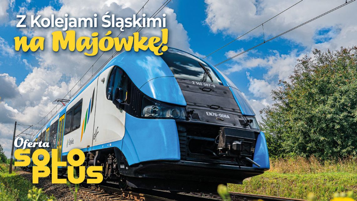 Majówka z Kolejami Śląskimi – specjalna oferta i więcej połączeń