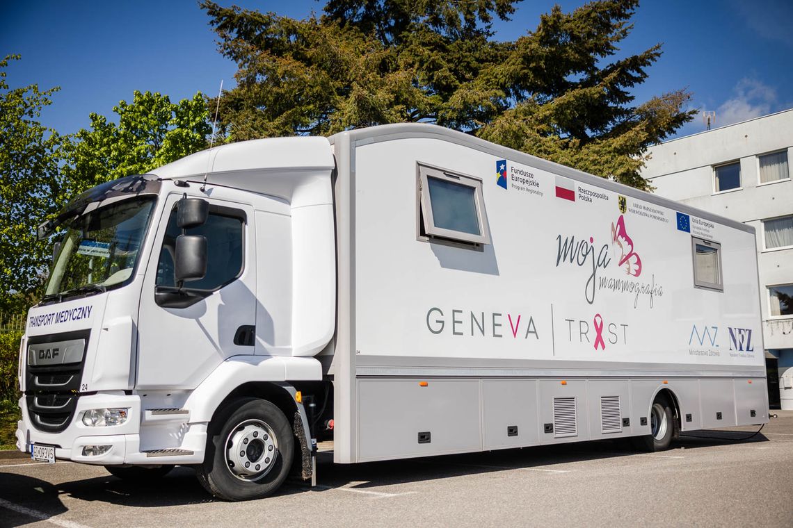 Mammobusy w trasie! Skorzystaj i zbadaj piersi Mammobusy w trasie! Skorzystaj i zbadaj piersi