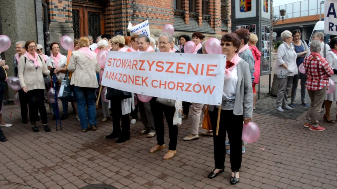 Marsz Amazonek przeszedł ulicami Chorzowa Marsz Amazonek przeszedł ulicami Chorzowa