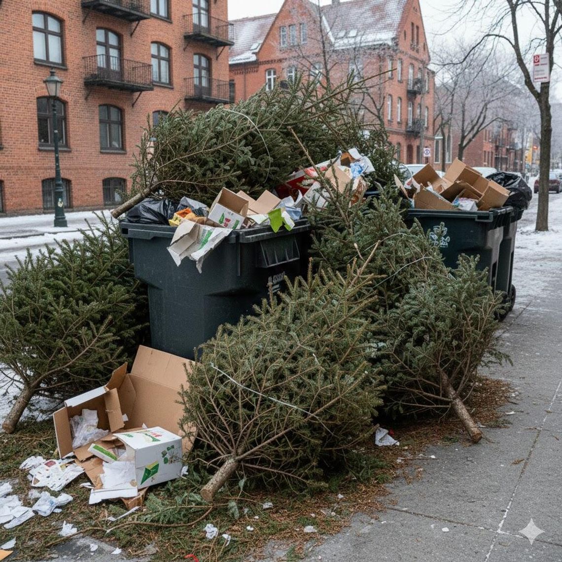 Masz jeszcze choinkę po świętach? Sprawdź, kiedy zniknie sprzed Twojego domu Masz jeszcze choinkę po świętach? Sprawdź, kiedy zniknie sprzed Twojego domu