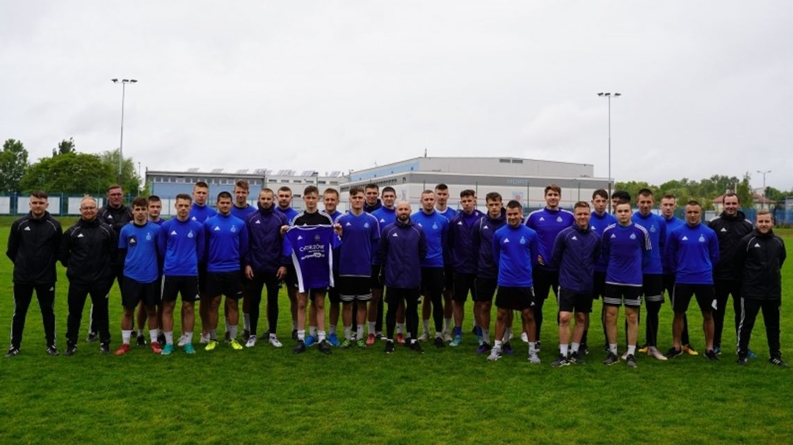 Mateusz na treningu Ruchu