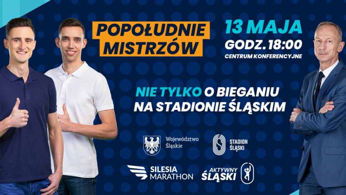 Medaliści olimpijscy gośćmi „Popołudnia mistrzów” na Stadionie Śląskim!