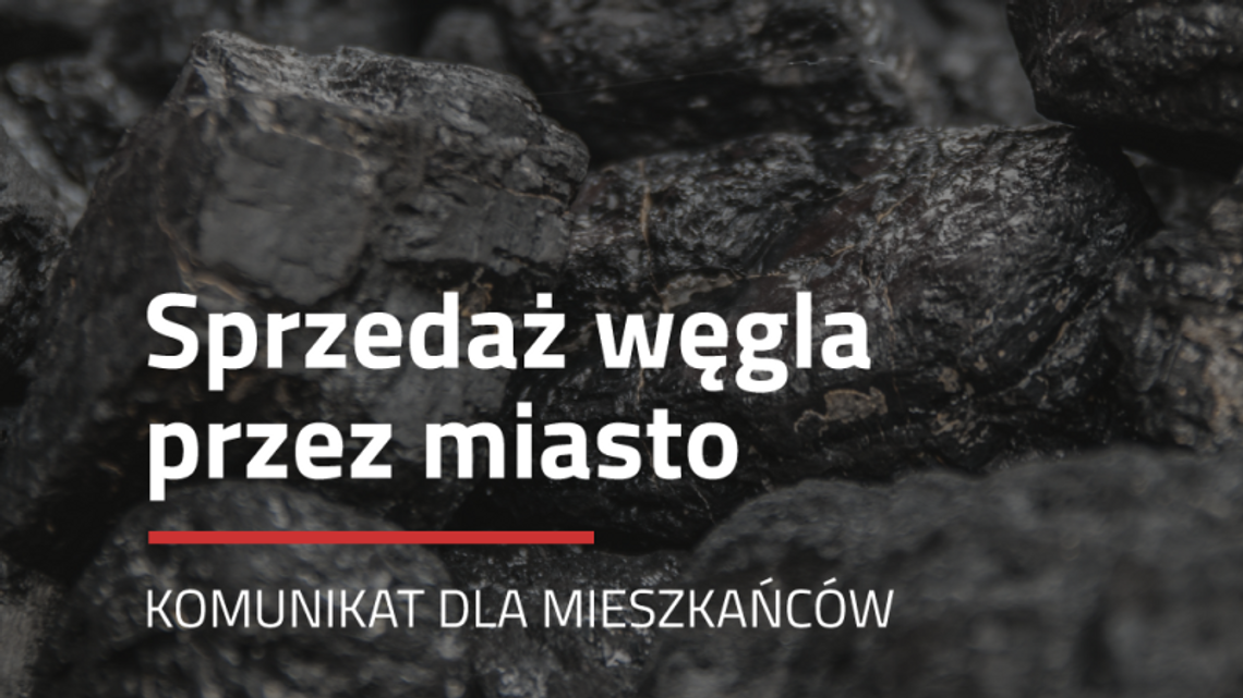 Miasto zajmie się sprzedażą węgla. Ruszył nabór wniosków