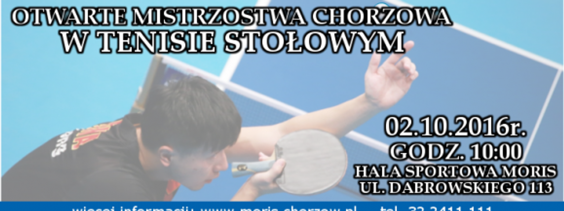 Mistrzostwa Chorzowa w Tenisie Stołowym