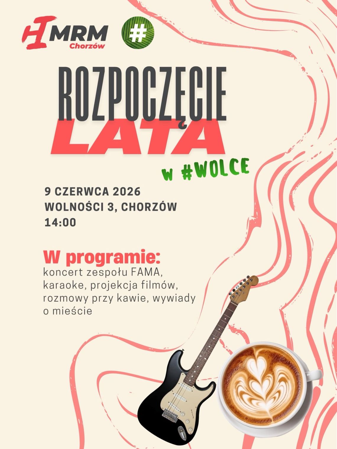 Młodzieżowa Rada Miasta zaprasza na Rozpoczęcie Lata w #WOLCE Młodzieżowa Rada Miasta zaprasza na Rozpoczęcie Lata w #WOLCE