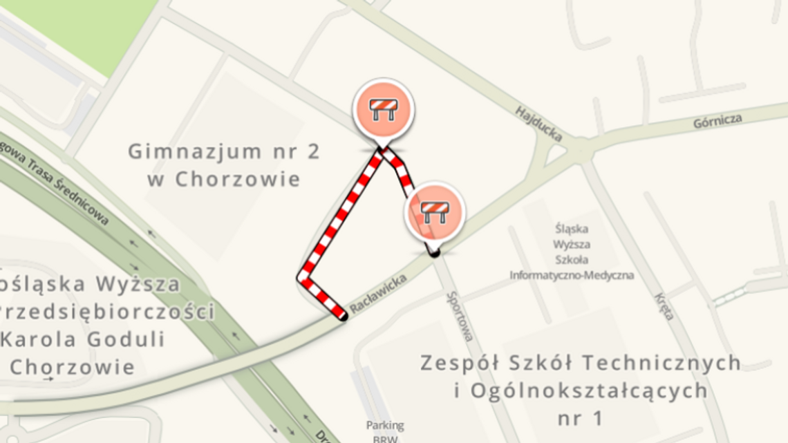 Modernizacje na ul. Sportowej