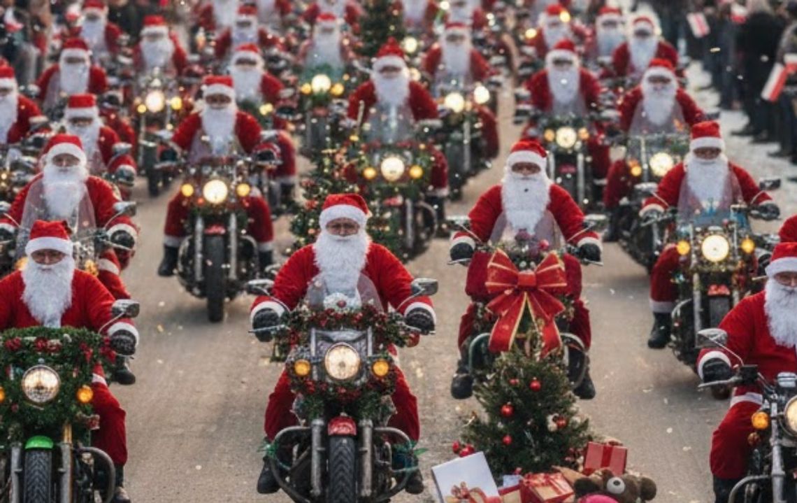 Motomikołaje wracają do Świętochłowic. Zobacz świąteczną paradę motocykli! Motomikołaje wracają do Świętochłowic. Zobacz świąteczną paradę motocykli!