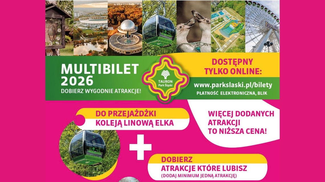 Multibilet wrócił do TAURON Parku Śląskiego!