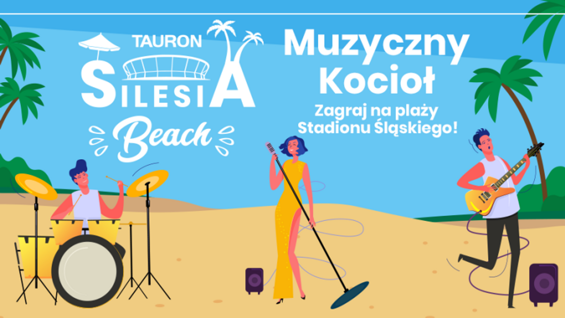 Muzyczny Kocioł na plaży Stadionu Śląskiego