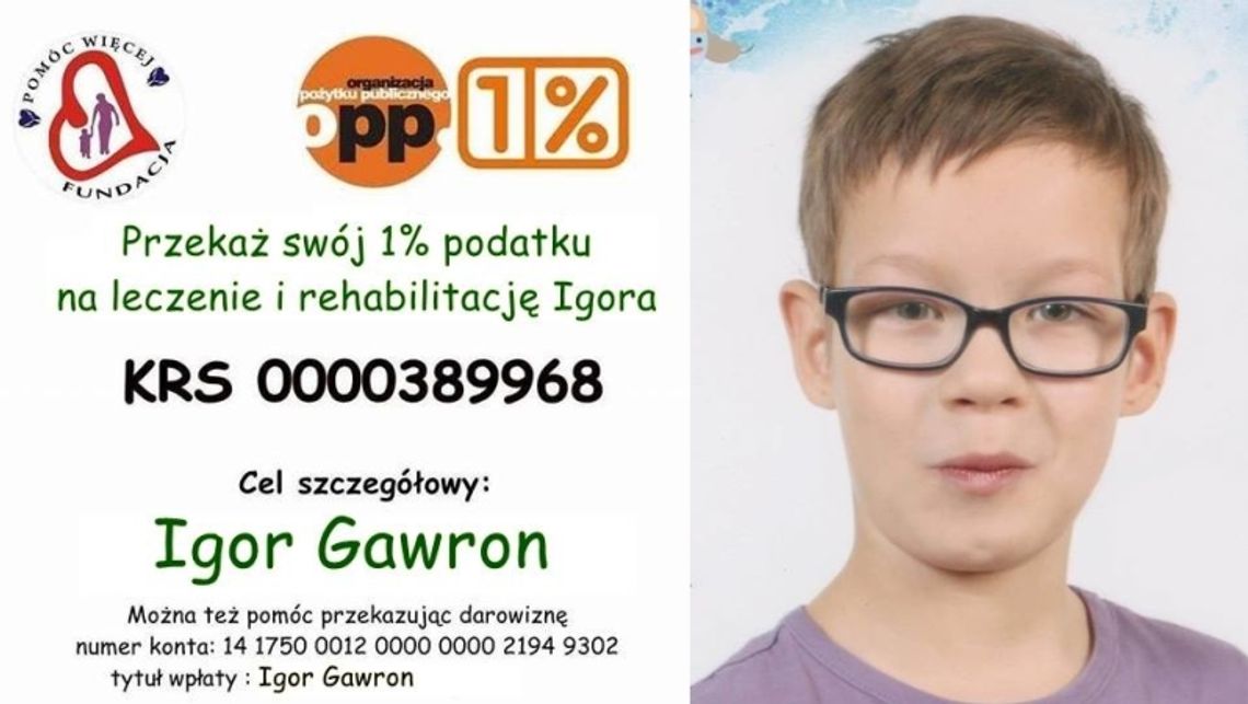 Nauczyciele przyszli z pomocą Igorowi Nauczyciele przyszli z pomocą Igorowi