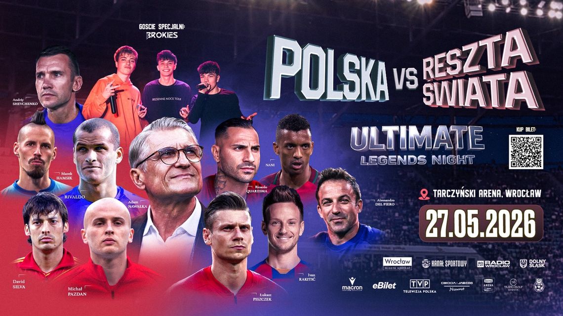 Nawałka i światowe legendy na jednej murawie Nawałka i światowe legendy na jednej murawie