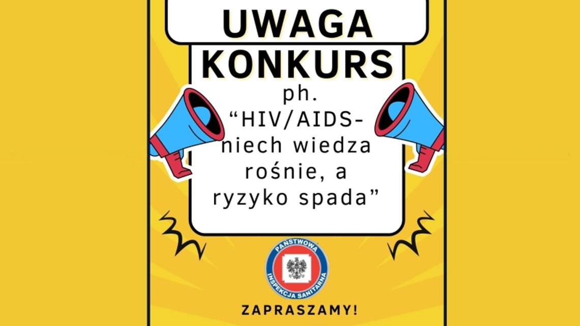 Niebawem Światowy Dzień AIDS. W Chorzowie ogłoszono konkurs