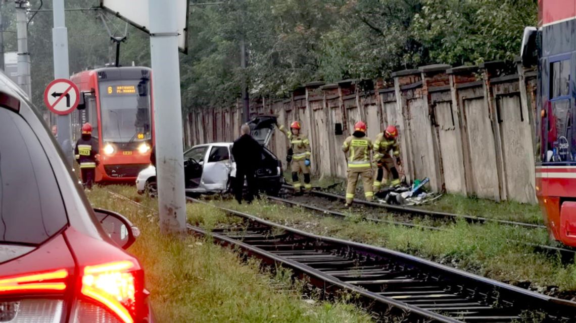 Niebezpieczny wypadek na ul. Katowickiej