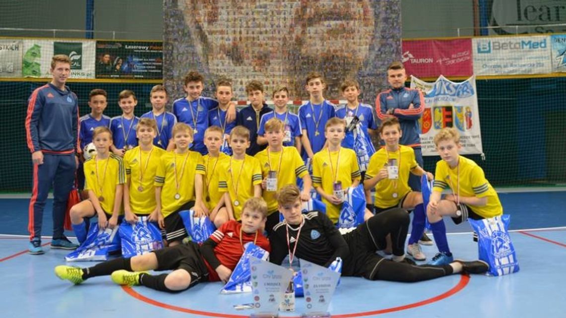 Niebiescy tryumfują w turnieju im. Gerarda Cieślika