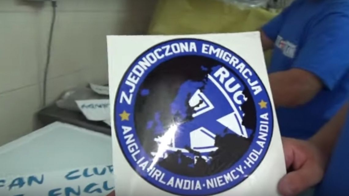 Niebieska emigracja wspiera Ruch