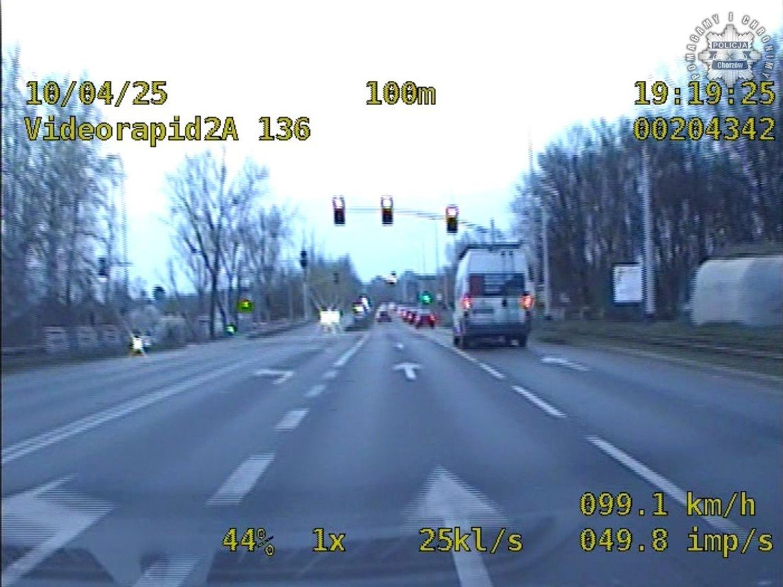 Niechlubny wyczyn kierowcy z Piekar. W 20 sekund udało mu się zdobyć aż 30 punktów karnych!