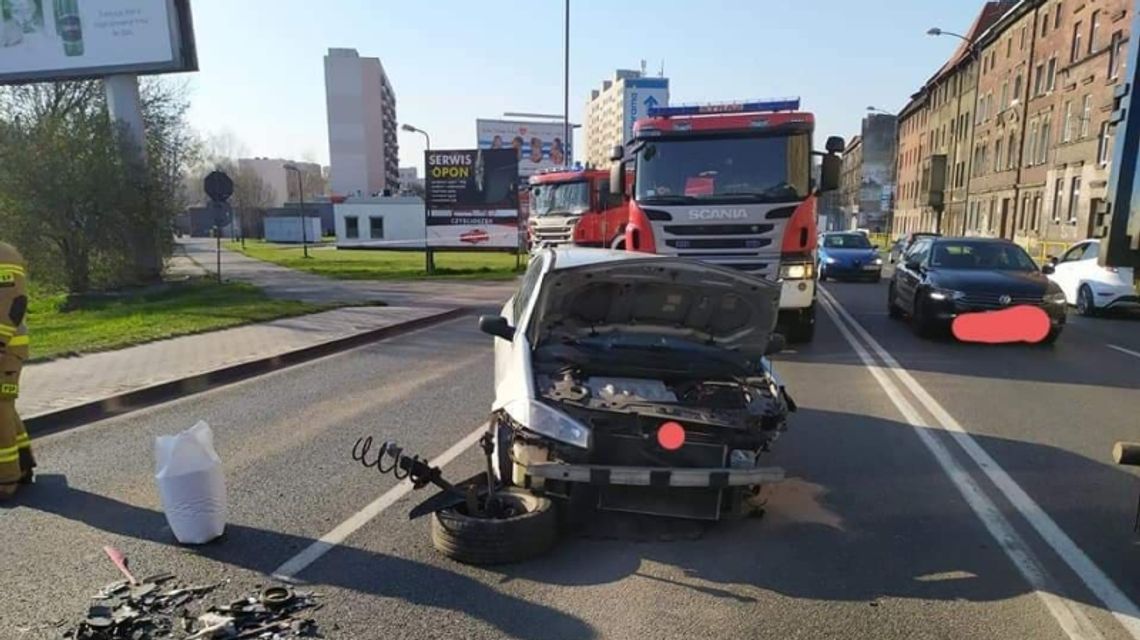 Niespokojny poranek w Chorzowie. Doszło do dwóch kolizji