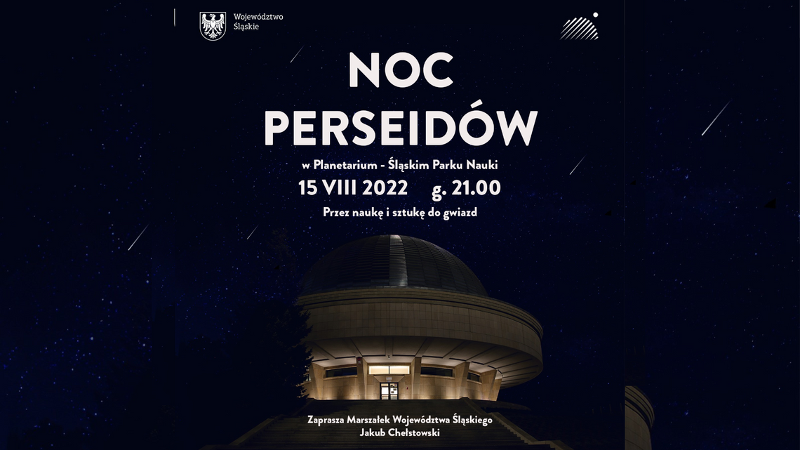 Noc Perseidów wraca do Planetarium. Zobacz deszcz meteorytów i posłuchaj astronoma