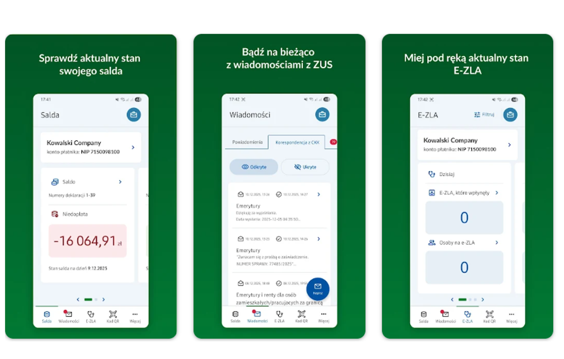 Nowa aplikacja mZUS dla przedsiębiorców: szybciej, prościej, mobilnie