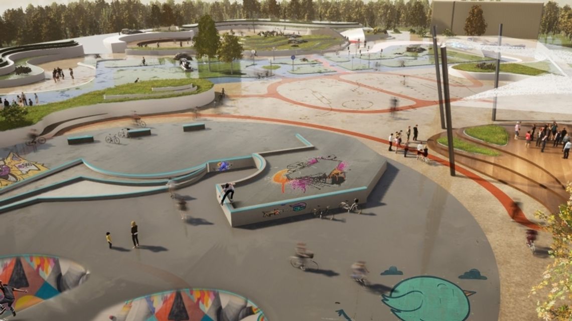 Nowe atrakcje w Parku Śląskim. Powstanie tam miasteczko ruchu drogowego oraz skatepark Nowe atrakcje w Parku Śląskim. Powstanie tam miasteczko ruchu drogowego oraz skatepark